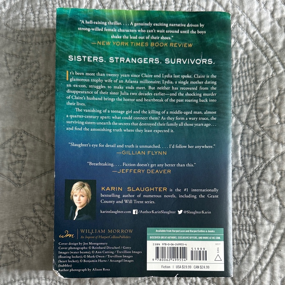 Karin Slaughter "Pretty Girls" Paperback - Picture 3 of 3